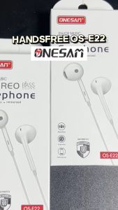 ONESAM HANDSFREE - HEADSET EARPHONE OS-E22 - STEREO BASS