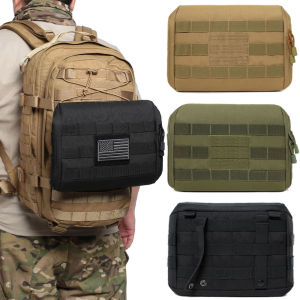 EDC Pouch Tactical Bag Waist Belt Pack Hunting Vest Emergency Tools Pack Outdoor Medical First Aid Kit Camping Survival Pouch