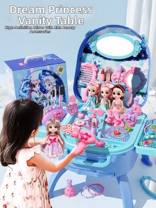 XIDIQI | Pretend Play Makeup Toy for Girls Aged 3-6 Set