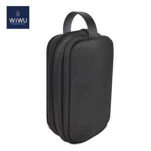 WIWU Anti-theft Travel Electronic Organizer Bag for laptop Power Adapter Chargers/Cables Power Bank Magic Mouse Pencil Small Portable Accessories Bag