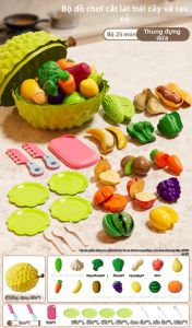 Bộ Đồ Chơi Bếp Có Thể Nhai cho Trẻ Em BABYSHOME