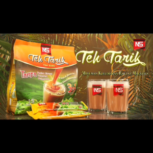 NS 3-in-1 Instant Teh Tarik- 1 pack (15 sticks x 35g)