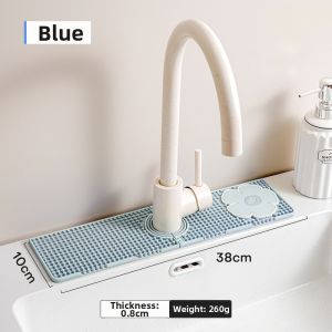 Anti-Splash Water-resistant Silicone Drain Mat