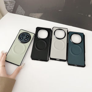 For OPPO Find N5 Casing Leather Hard Phone Case Cover