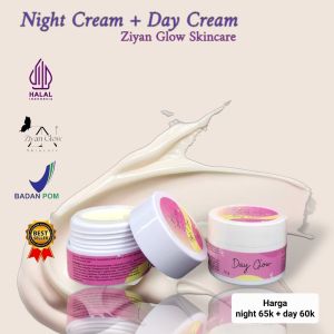 ZIYAN GLOW SKINCARE NIGHT GLOW NORMAL + DAY GLOW NORMAL BPOM DAN HALAL
