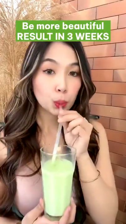 Merito Avocado Beauty Milk Japan Original Avocado Milk Beauty Collagen Drink Easy and Healthy Weight Loss 10 packs