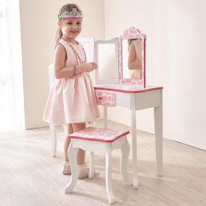 Pretend Play Vanity Wooden Toy