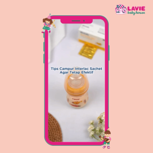 Interlac Probiotik Mini Pack 30 Sachet - Menjaga Kesehatan Saluran Pencernaan Anak - Lavie baby house