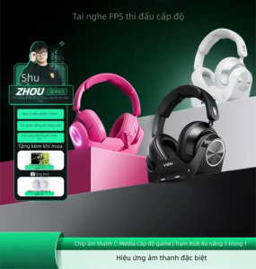 VGN | Gaming Headset Bluetooth Wireless Directional Sound Recognition