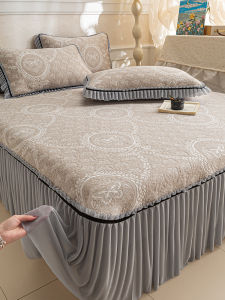 Suxuan | High Quality Cool Bed Skirt Style Ice Silky Mat Washable Summer