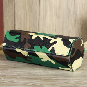 CONTACTA FAMILY Genuine Leather 3 4 6 8 Slots Watches Roll Travel Wrist Jewelry Storage Organizer Portable Watch Holder