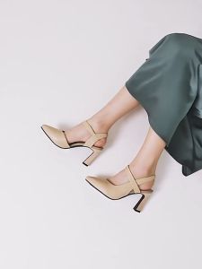[with box] High Heels 6CM Height Pointed Elegant Casual Shoes for Women