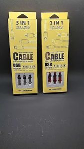 一拖三手机数据线：快充1拖3数据线，3合1三合一手机充电 One Drag Three Phone Data Cable: Fast Charging 1 Drag 3 Data Cable 3-in-1 Triple Phone Charging