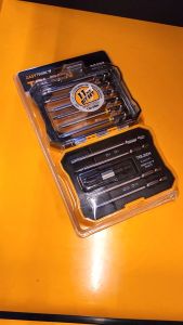 Tolsen 11PCS Bits Set w/ Hard Case & 1/ 4" Quick Release Holder Cr-V(1/ 4")20375