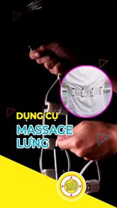 Dây đai massage lưng đa năng YMS01 giảm đau nhức các cơ