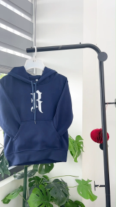 Áo Hoodie Bé Trai Nỉ Lót Bông Bên Trong Hình In Chữ R Ấm Áp cho bé từ 13 đến 50kg - Con Xinh