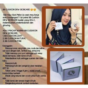 (BISA COD) BB Qushion yang bisa bikin wajah glowingseharian anti luntur by Drwskincare
