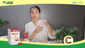 Bột uống bổ sung Vitamin C Extract Vị Cherry - Hộp 30 gói
