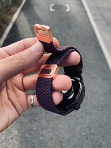 22mm Nylon braid Magnetic buckle Strap for Huawei watch 5 GT5/GT5 Pro 46mm Sport band for Huawei GT4 46mm for Redmi 5 active/lite