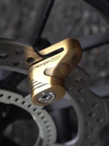 Motorcycle Lock Scooter Bike Aluminum Alloy Theft Pretection Brake Bike Lock Waterproof Brakes Disc Motorbike Lock 2 Colors