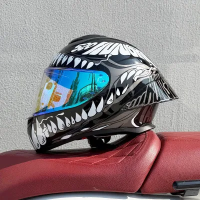 ORZ | Four Seasons Certified Full Face Motorcycle Helmet Bluetooth Slot