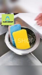 CJH SHOP 1pc Sink Drain Basket Dish Stainless Steel Filter Storage Shelf Kitchen Basin Organizer Bathroom Swan Shape Hanging Basket