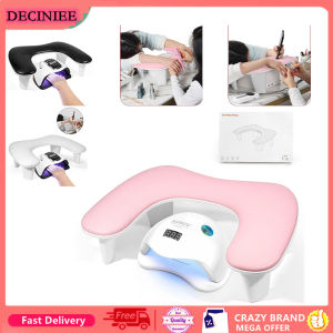DECINIEE NEW Portable Hand Rest for Nails Mani-cure Pillow Nail Rest Cushion Arm Rest U-shaped Mani-cure Hand Stand Nail Art Hand Pillow-A must-have for lazy people