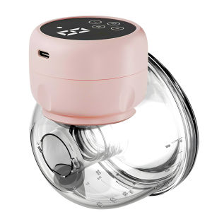 1pcs Wearable Electric Breast Pump Hands-FreeAnti-Reflux Painless Breast-Feeding Low-noise LED Display USB Rechargeable