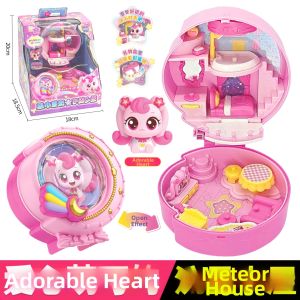 QIMIAOMENGKE | Mystical Moonlit Cottage Glittering Shooting Star 7 Official Season Children Girls Toy