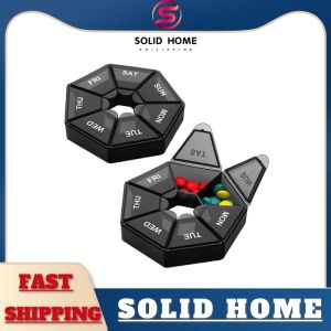 SOLID HOME Portable Travel Medicine Organizer: A Compact Pill Dispenser Solution
