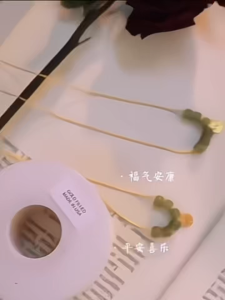 Viviann Original 925 sterling silver Hetian Jade Necklace Ins Light Luxury High-end Pendant Necklace Good Luck 925 Silver Fashion Jewelry Chalcedony Amulet Gifts for Women Choker Necklace Chain Pendant For Women Gift