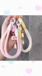 Gantungan Kunci Karakter Awan Tali Gantungan Handphone Liontin keychain Gantungan casing Hp Motif BIntang Awan Aksesoris Handphone Kunci Tali Ponsel