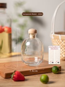 Glass Sealed Wine Storage Bottle