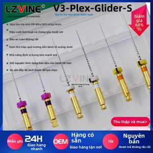 Bộ Dụng Cụ Trượt Tủy Răng Endodontic Path Glide File Set 02 04 Taper Rotary Endo Files 13 # 16 # 19 # Dụng Cụ Nha Khoa Điều Trị Tủy Răng Bằng Hợp Kim Nickel-Titanium