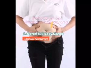 Plus Size Postpartum Recovery Slimming Bodysuit Infrared Full Body Corset Seamless Negative Ion Shaper Ready Stock 681100 - BB BabyShop