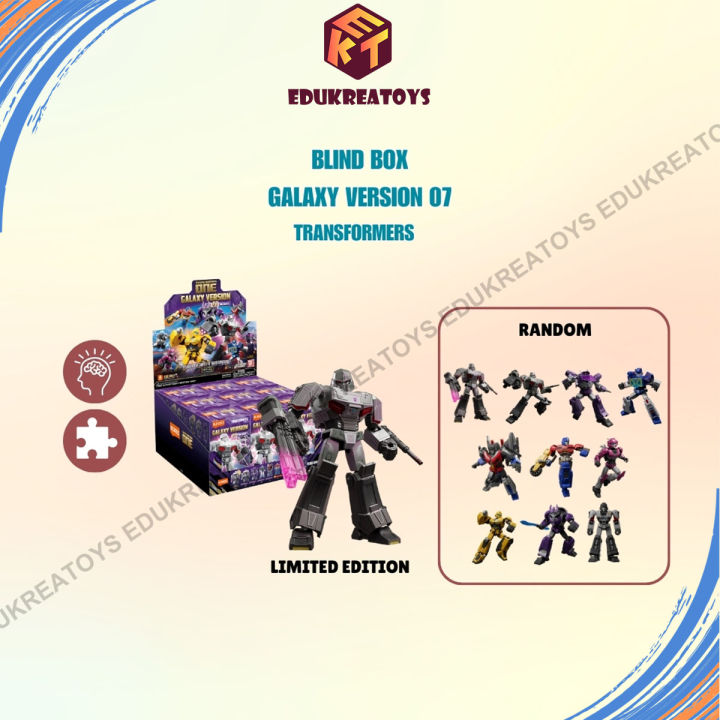 Blokees Transformers Blind Box Action Figure Seri Galaxy 07 One Wave GV-07