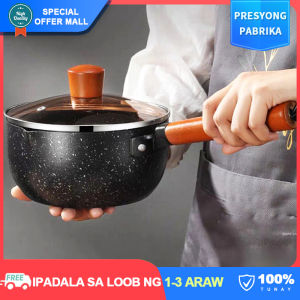 【Multi-use】Non-stick Sauce Pan Fried Boil Baby Food Milk Cooking Pot Noodle Cooker Maifan Stone Pot Suitable To Any Stoves Utility Kitchenware