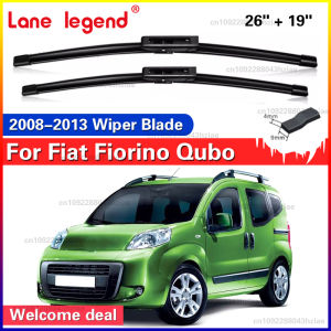 Windshield Windscreen Wiper Blades For Citroen Nemo Peugeot Bipper Front Window For Fiat Fiorino Qubo 2008-2013 2012 2011 2010