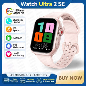 2025 New Watch Ultra 2 SE Men 1000mAh Battery 3D AMOLED Screen BT Call IP68 Waterproof Sports Smart Watch For IOS Android Women