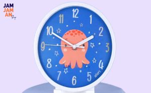 Jam Dinding Analog Hiasan Kamar Karakter Anak BestSeller Alari AL1919 Murah Elephant Lucu