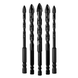HUANGXIAOCHAO | Tile Drilling Drill Bit 4-Flute Carbide Drill