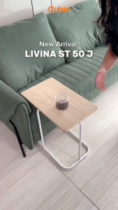 Cubic Meja Samping Sofa Minimalis / Meja Laptop Nakas Sidetable / LIVINA ST 50 J