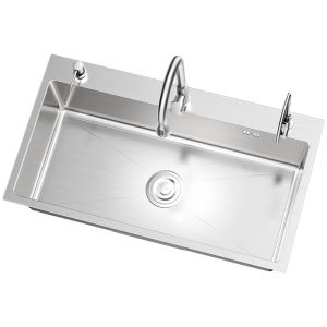 SHENYUAN | Thickened 304 Stainless Steel Single Bowl Sink