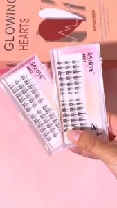 SANIYE (J3003) Bulu Mata Tanam Curly False Eyelash Extension Set Angel Eyelashes Lem Bulu Mata