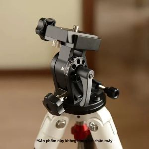 Đế Hình Nêm Cho Kính Thiên Văn Xích Đạo Nặng Có Trục Cực Có Thể Điều Chỉnh Với Ren 3/8 Inch Cho Nhiều Loại Kính Thiên Văn