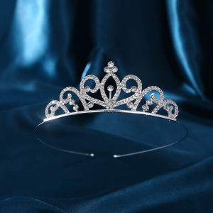 Elegant Bridal Accessories: Crystal Rhinestone Crown & Headbands