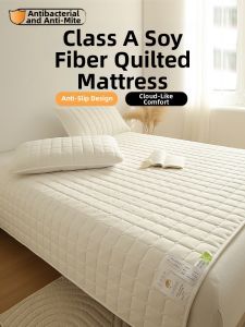 Meiji | Soy Fiber Non-slip Single Pad Mattress Protector