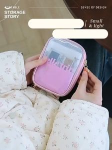 Waterproof Cute Cosmetic Bag Multi-compartment Compact Makeup Pouch Waterproof Makeup Pouch