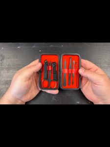 Kuku Set 10 in 1 Stainless  Alat Menicure Pedicure Set Nail Art Set Lengkap Alat Menicure