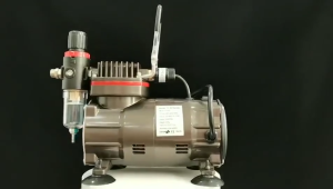 Hot Sale! Dual Action Gravity Feed Airbrush Air Compressor Kit 100-250V for Art Painting